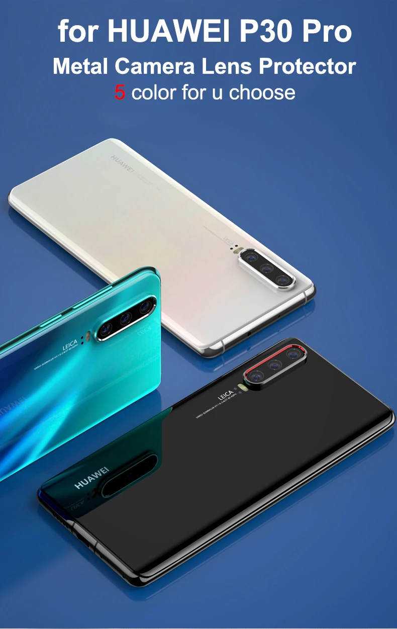 Стекло камеры для huawei P30 P20 профессиональная защита пленка металлическая задняя защита для объектива камеры кольцо для пробирок чехол для huawei P20 pro P30pro