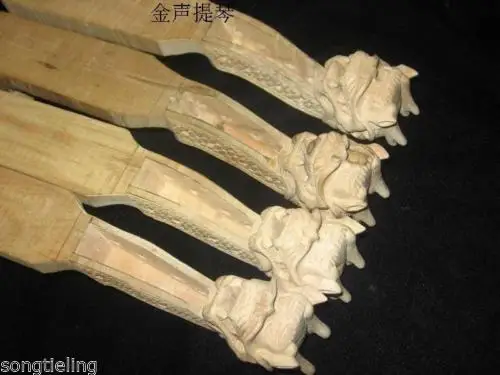 Часть для скрипки 1 шт. ручная резная белая скрипка с головой дракона 4/4 | Спорт и