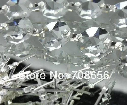 500 шт. серебряные и золотые детали для люстры лампа кристалл призма бисер
