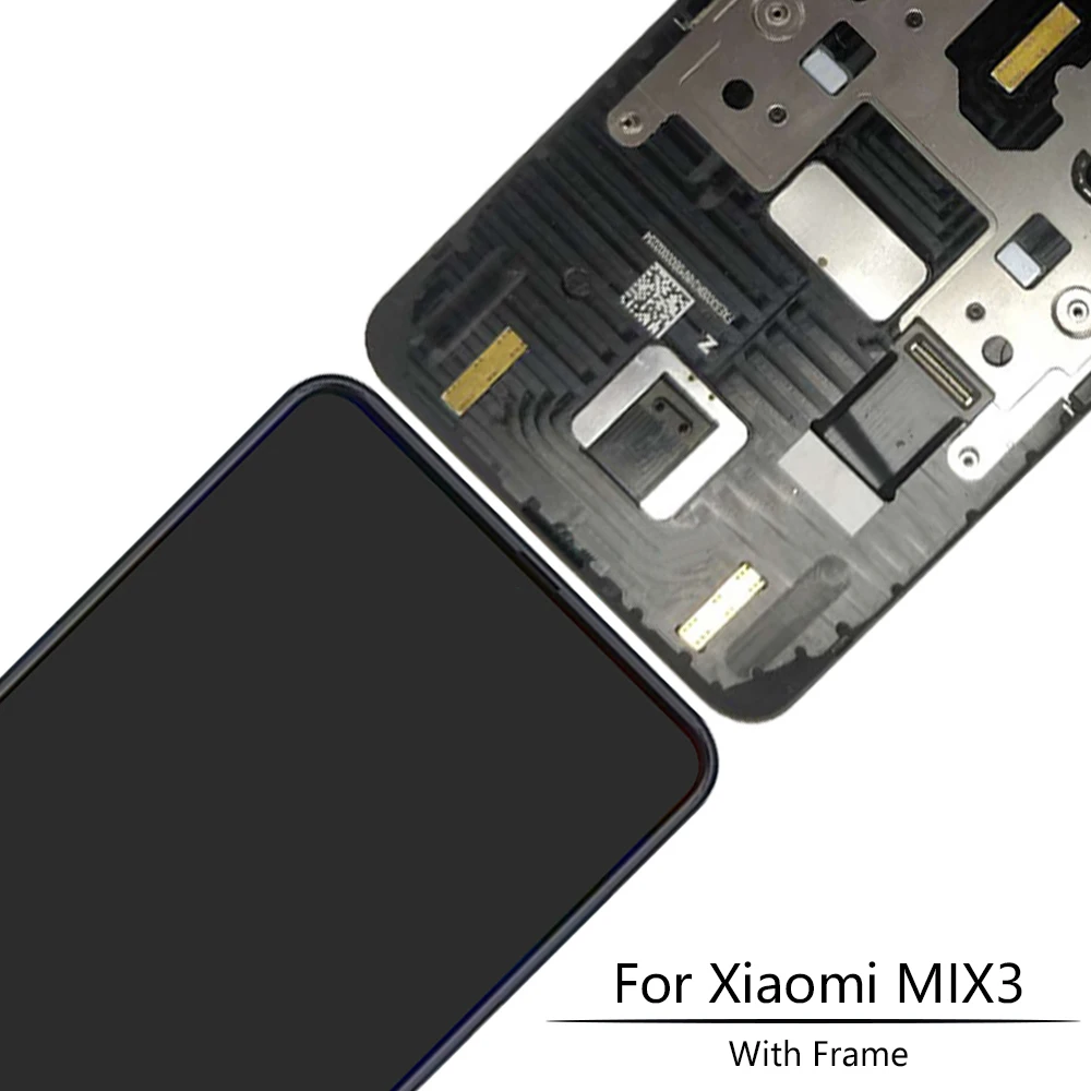 ЖК дисплей Super AMOLED 6 39 ''для XIAOMI Mi Mix 3 с сенсорным экраном рамкой и дигитайзером