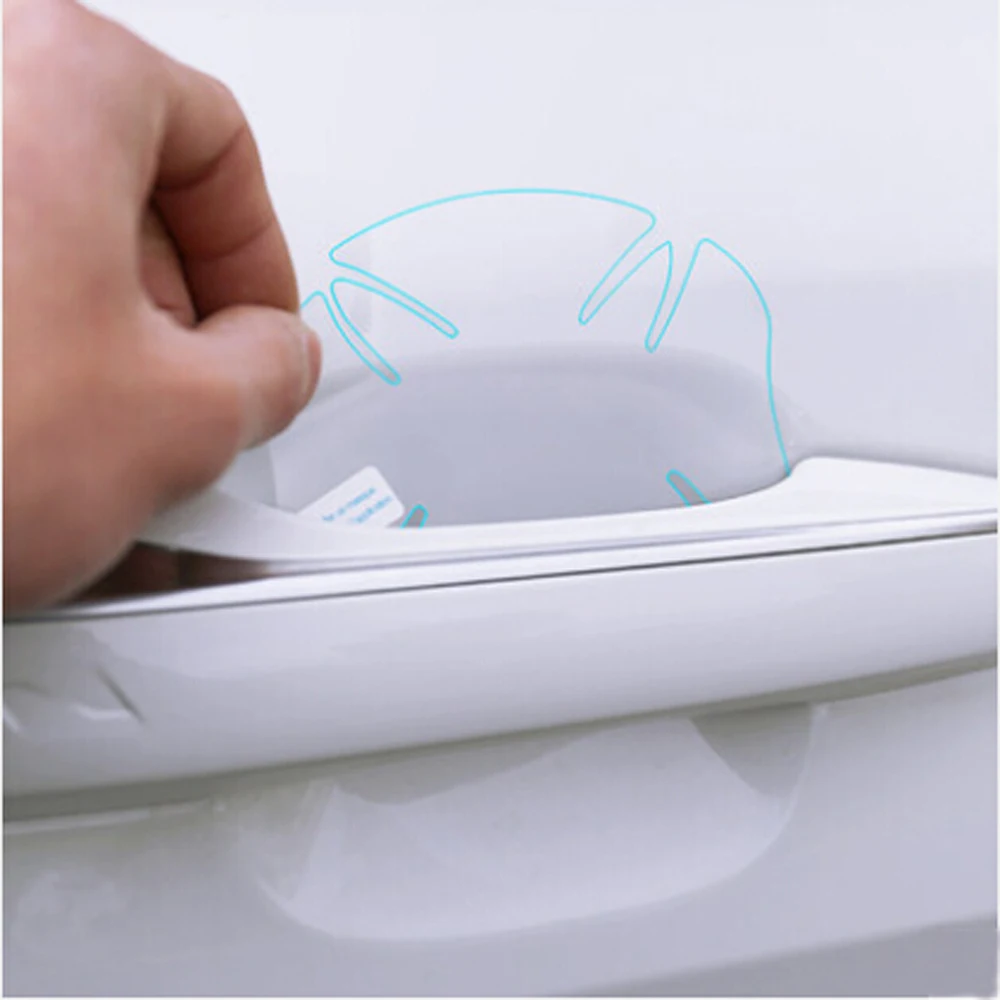 Защитная пленка для ручки автомобиля 16 шт./лот автомобильная наклейка kia sportage 3