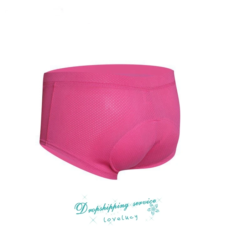 Fashion Women Outdoor Sport Cycling Shorts Underwear Fitness MTB Bicycle Bike Breathable Silicone Padded Free Shipping|bicycle padded shorts|bicycle