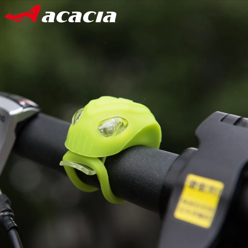 Велосипедная передняя фара силиконовая Светодиодная лампа в форме кобры задний