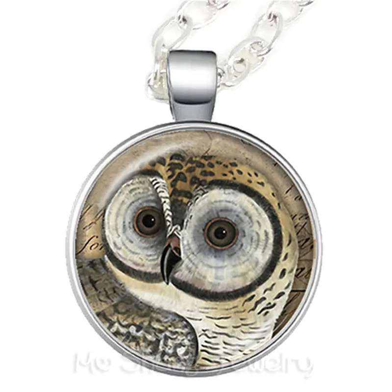 Best gift Retro Owl Time Glass Gem Metal Necklace Hotsale Penant For Men Women Sweater chain | Украшения и аксессуары