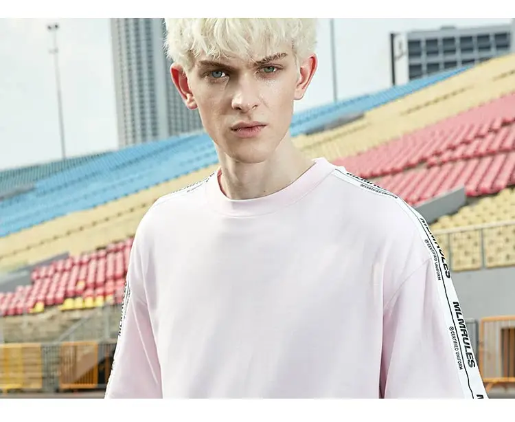 JackJones Для Мужчин's Однотонная одежда свободного кроя с короткими Футболка с рукавами м | 219101526