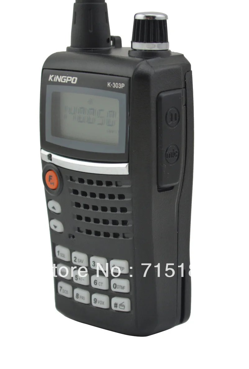 Новинка 2013 Портативное двухстороннее радио Kingpo K-303P VHF 136-174 МГц 5 Вт 99CH FM