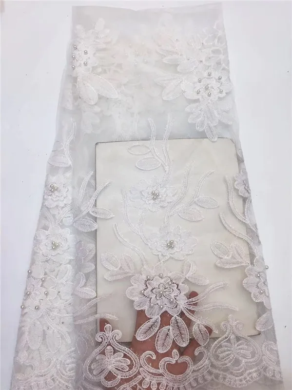 Кружевная ткань из тюля с белыми блестками новинка 2019 свадебные кружева высокого