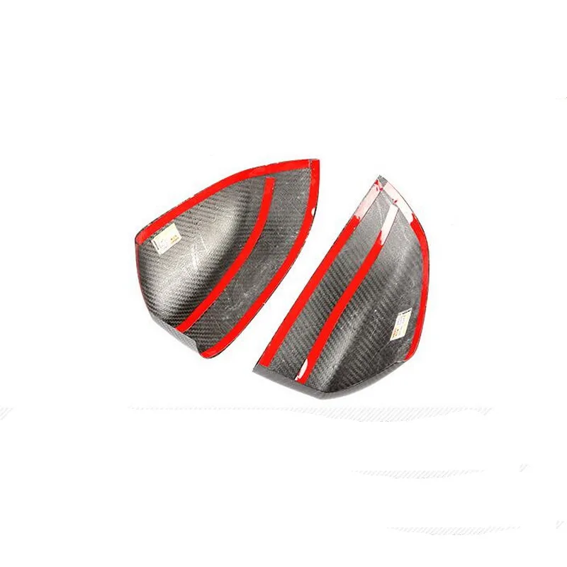 Tonlinker 2 шт. Стайлинг автомобиля углеродное волокно Сделай Сам дверь задний вид