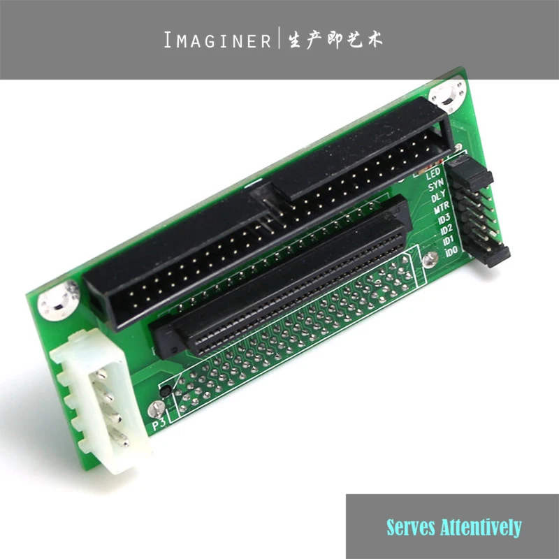 SCSI SCA 80 PIN TO 68 50 Adapter IDE Freeshipping Wholesale | Компьютеры и офис