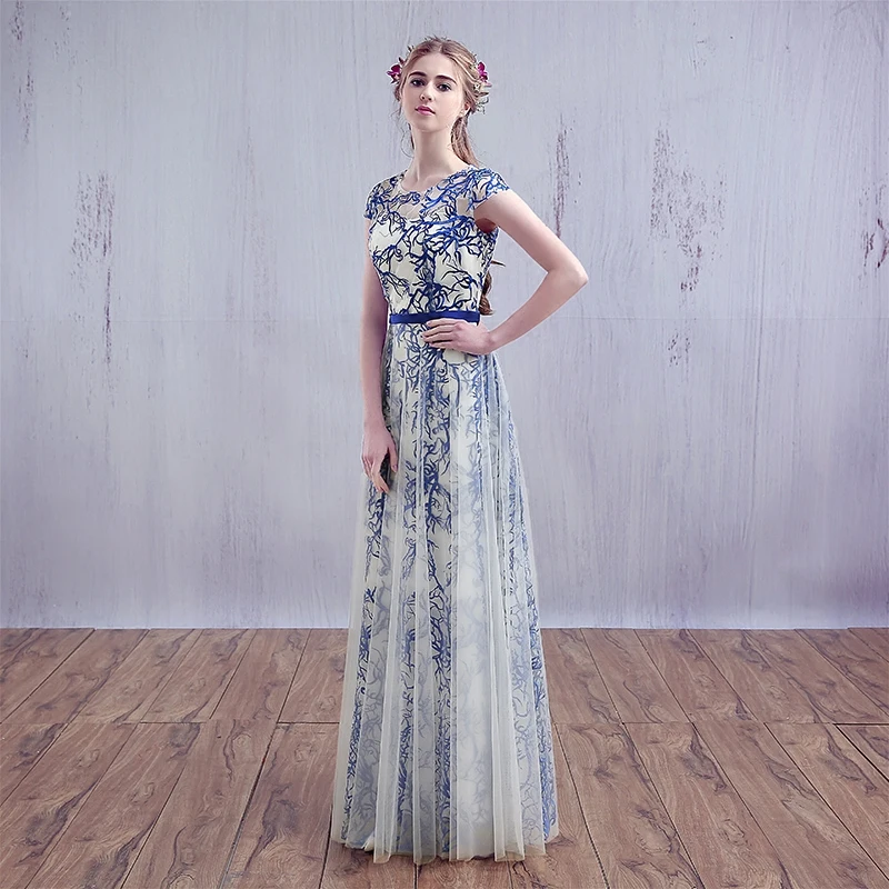 2021 специальные кружевные сексуальные новые стильные синие длинные вечерние