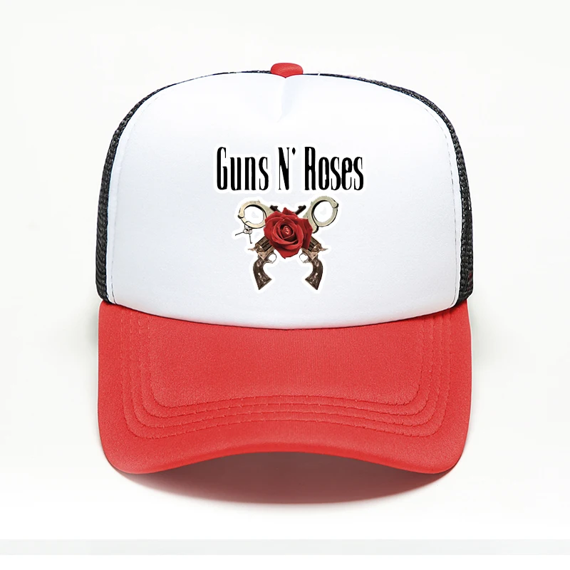 Унисекс для взрослых в стиле панк хип-хоп Guns N Roses бейсбольная кепка высокого