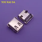 10 шт., высокоскоростные Разъемы USB 3,1 типа C, 24 контакта, 4 ножки