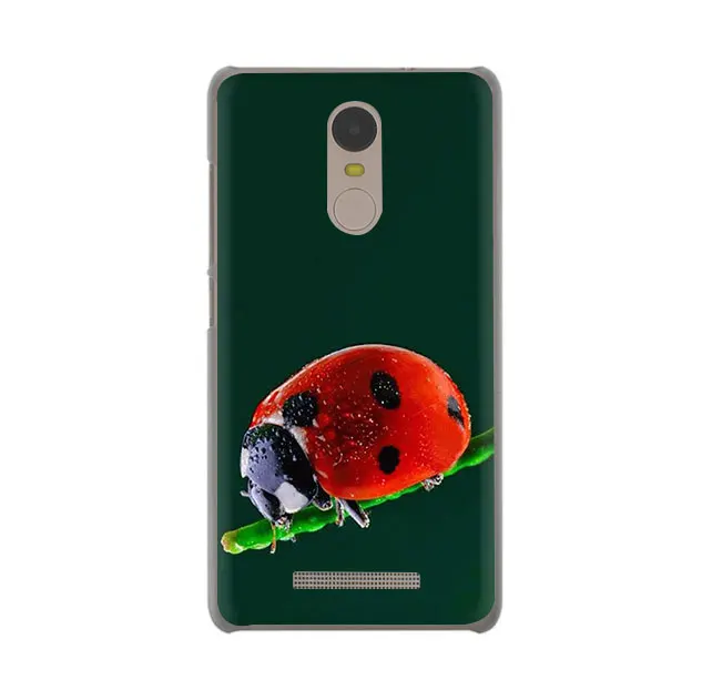 Жесткий чехол для телефона с божьей коровкой и насекомыми для Xiaomi Redmi 5 Plus GO 6A S2 Note 8 5 6 7A Pro 4x K20 pro