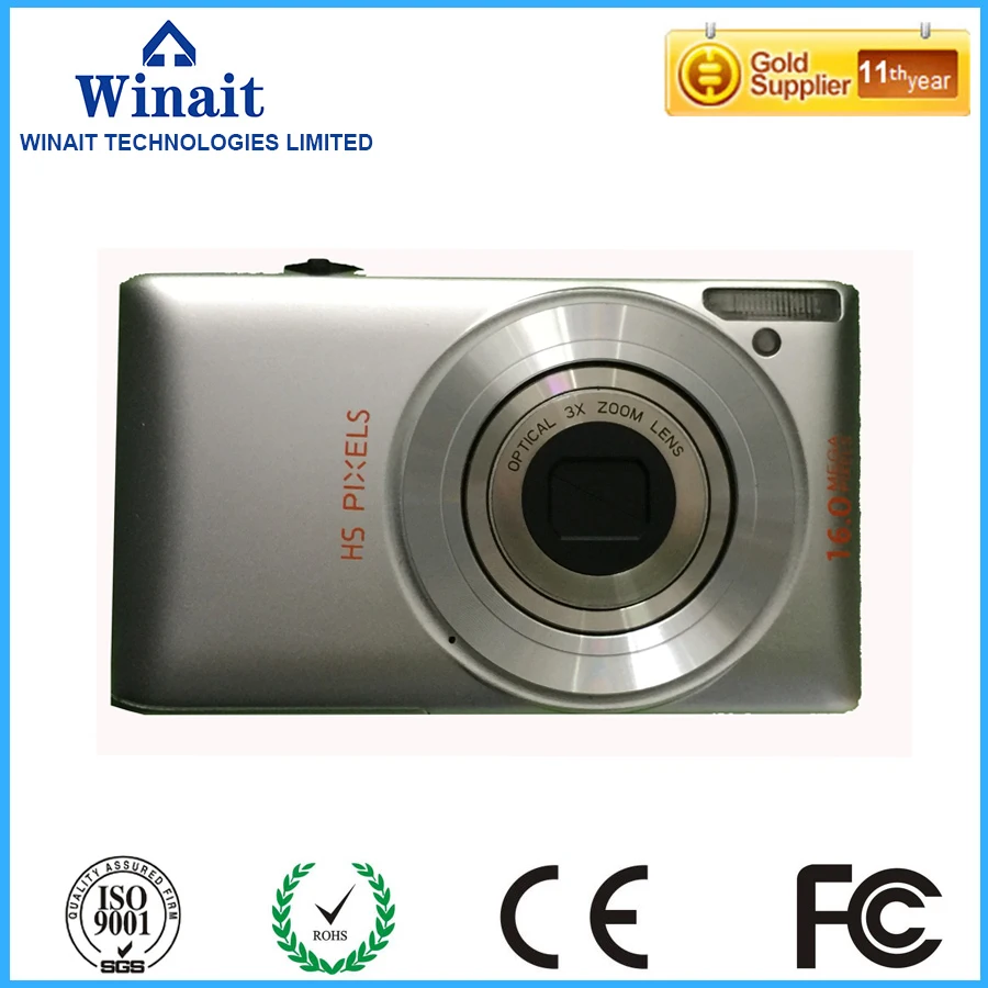 Бесплатная доставка недорогая цифровая камера 16 МП с 3 кратным оптическим зумом и