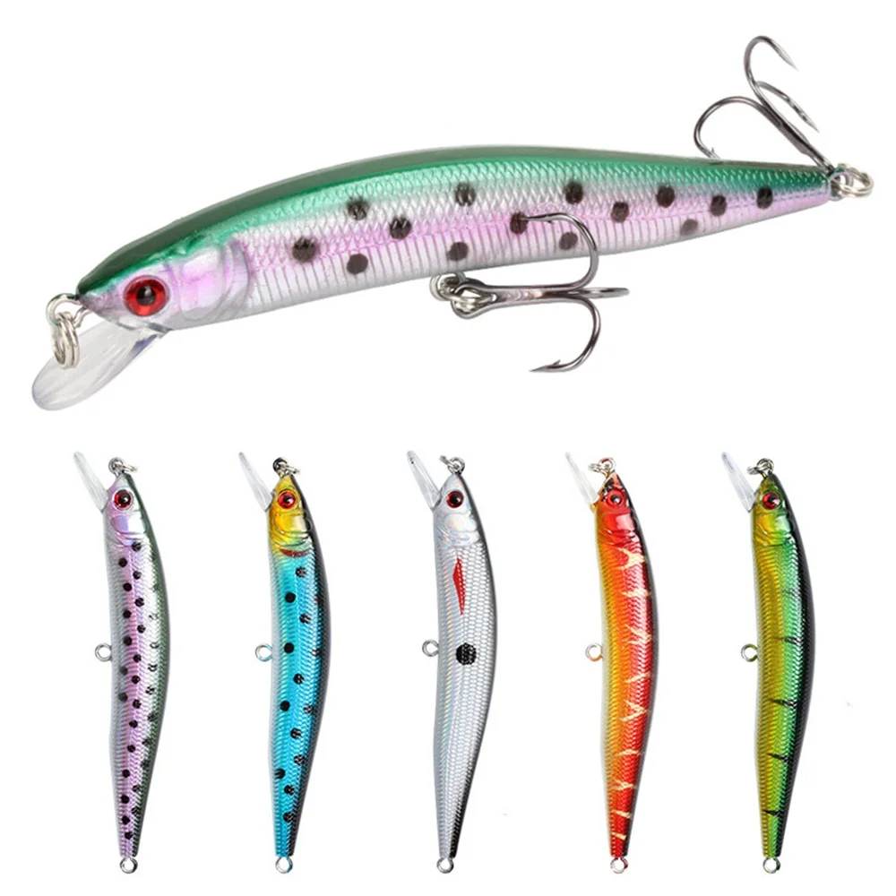 Victorsense Minnow приманки для ловли рыбы высота каблука 10 см 8 1 г приманка Topwater Crank