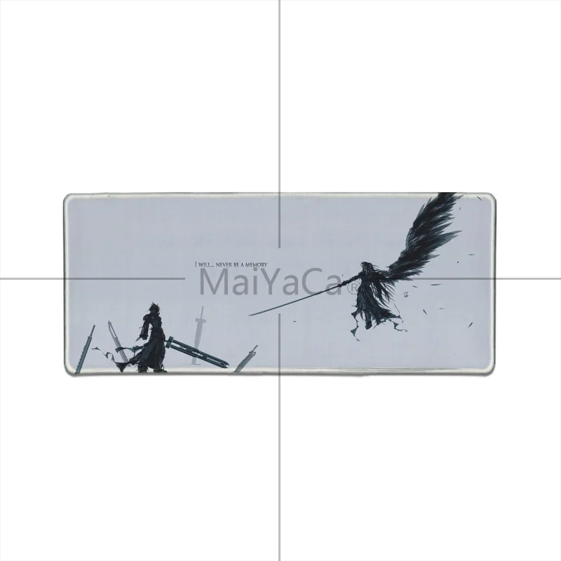 Lock Edge 30x80cm MaiYaCa нескользящий ПК Последняя фантазия VII коврик для мыши геймерская игра коврики противоскользящая блокировка клавиатуры коврик настольный коврик большой игровой коврик для мыши - Цвет: Lock Edge 30x80cm