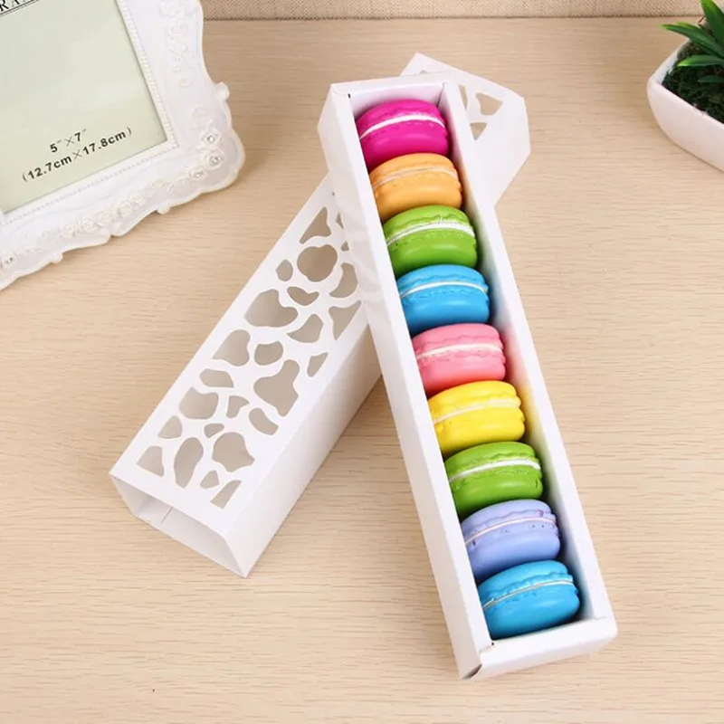 Новый DIY 10 шт 25 5*6*4 см Красивая с полым окном 4 вида цветов шоколадная упаковочная