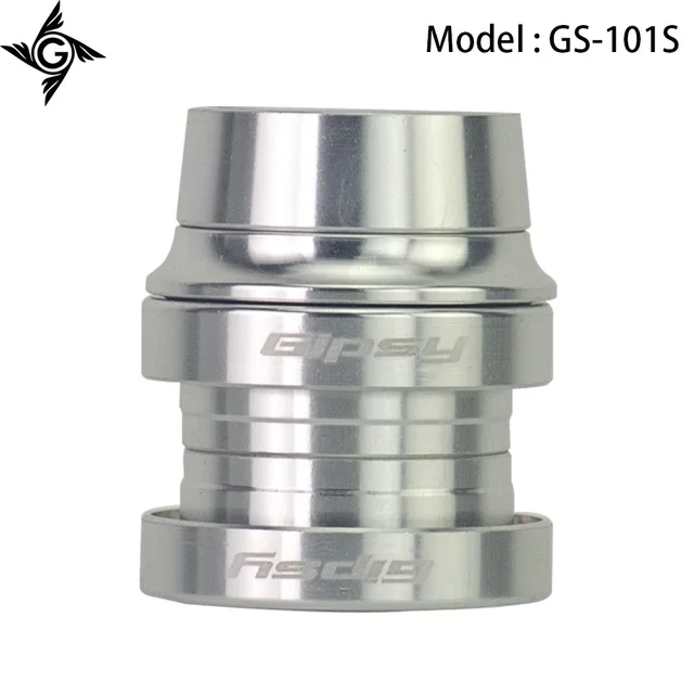 Silver GIPSY GS-101S 29,6 мм гарнитуру для толкать велосипед специально для S T R I D E R Дети Баланс Велосипед - Цвет: Silver