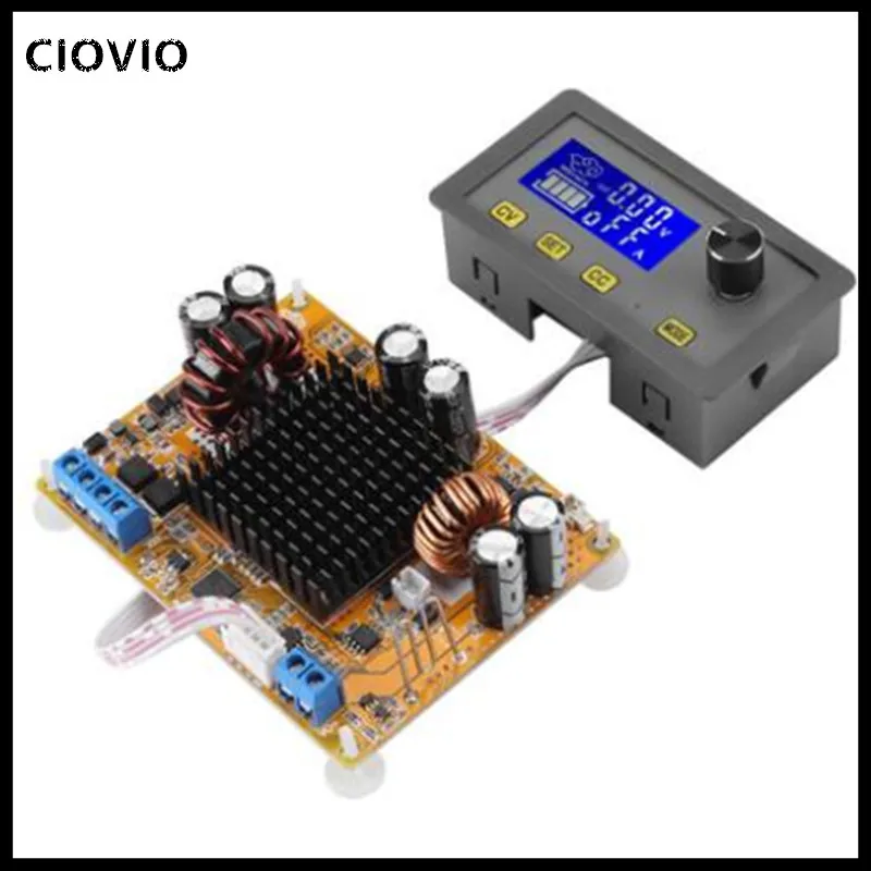

DC-to-DC Power Converter Adjustable Power Supply Module 5A Boost Module LCD Digital Automatic Step-up Step-down Voltage Module