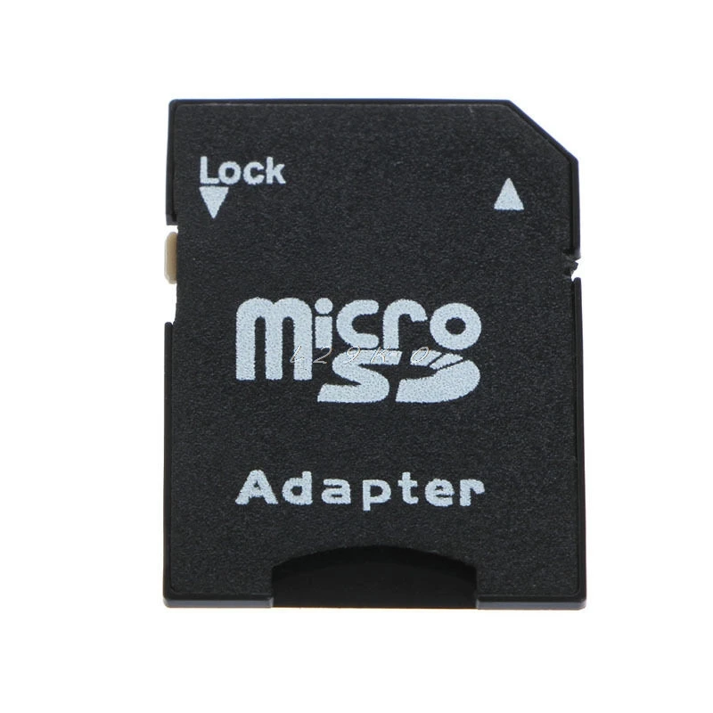 10 шт. Micro SD TransFlash TF на SDHC адаптер для карт памяти конвертер Черный | Компьютеры и