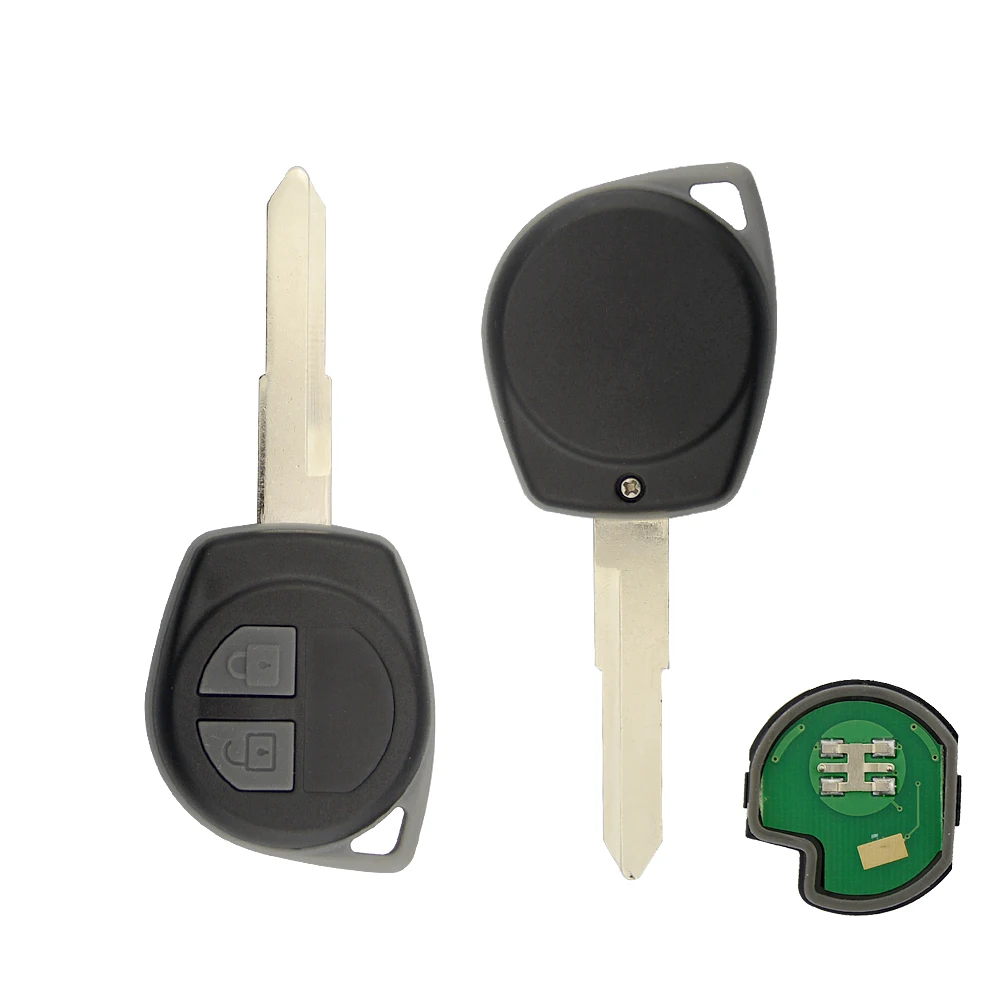 OkeyTech 315/433 МГц 2 кнопки ID46 PCF 7936 чип FSK для Suzuki Swift Jimny Vitara Splash SX4 Alto Ignis HU87 Blade|Ключ от