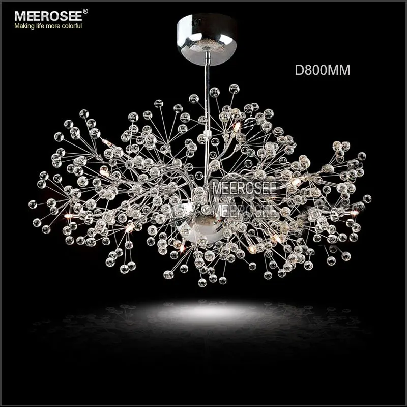 

Vintage Glass Chandelier Lighting Floral French Glass Lustre Light Cristal Suspension Hanging Lamp MD2396