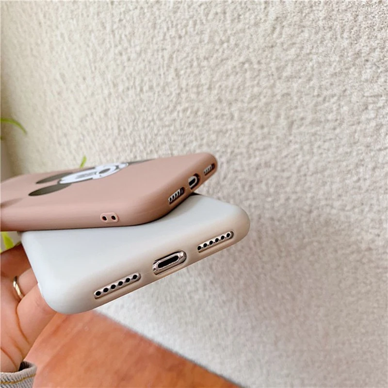 Cartoon Mouse Matte Phone Cases For Huawei P20 P30 Pro Mate10 Mate20 Nova3 Nova4 P10 Soft TPU Cute Case Cover Fundas Capa |