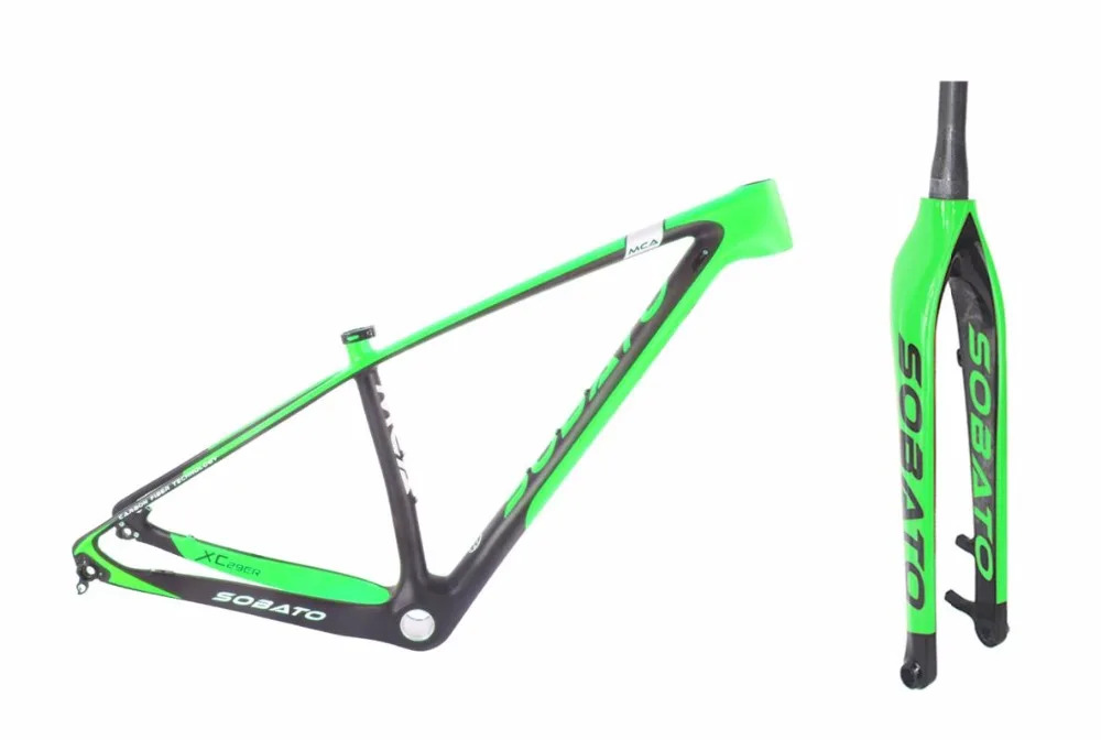 SOBATO Горячая продажа 29er полная рама карбоновая для горного велосипеда mtb Матовая
