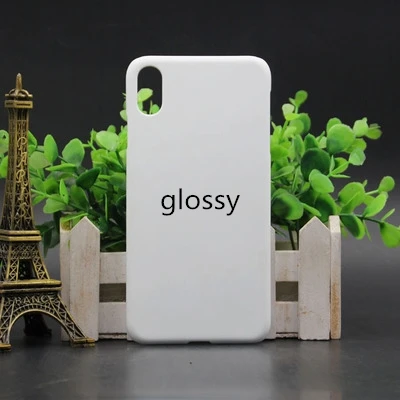 Чехол с сублимационным 3D-изображением для iPhone XS Max XR пластиковый ПК жесткий пустой чехол с принтом 10 шт - Цвет: Glossy