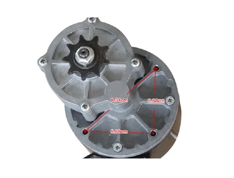 High-power low-speed permanent magnet DC generator 12V24V36V250 watts wind hand crank hydraulic foot battery