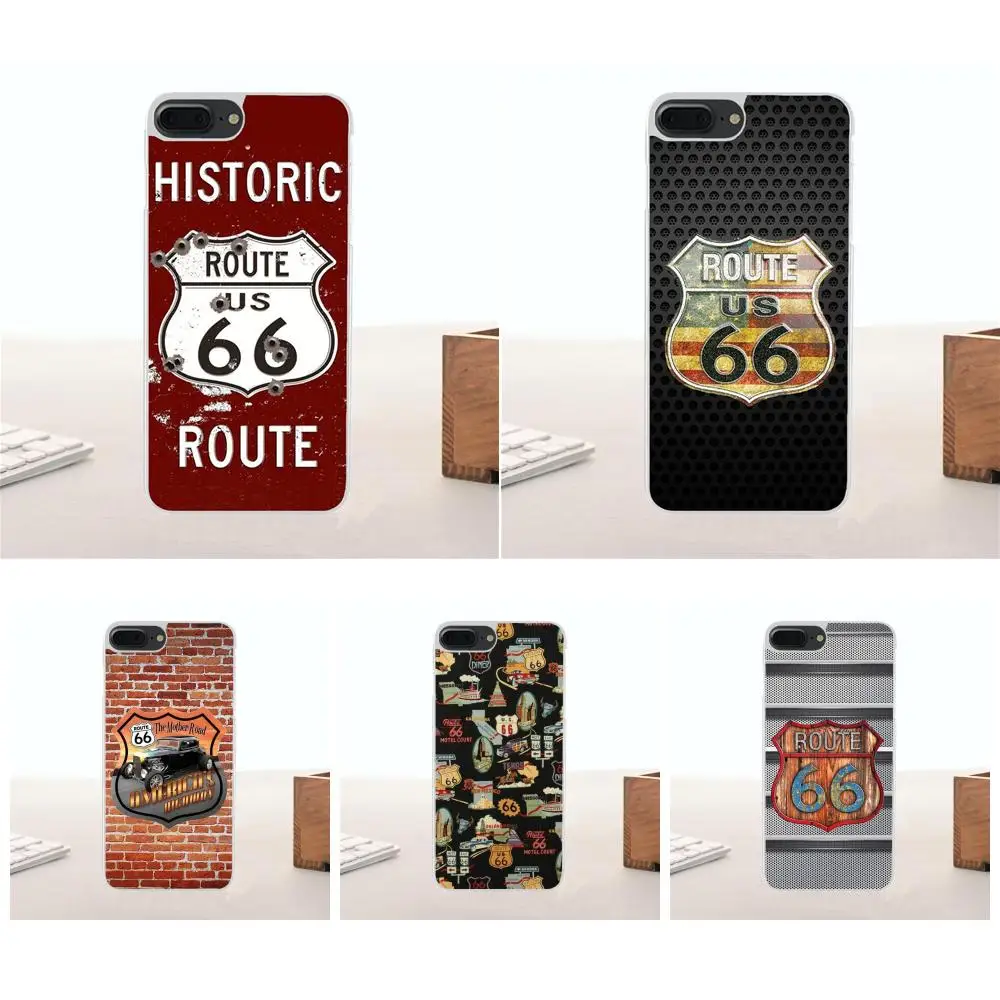 Bixedx Route 66 ТПУ чехлы для Galaxy Alpha Core Note 2 3 4 S2 A10 A20 A20E A30 A40 A50 A60 A70 M10 M20 M30|Бамперы| |