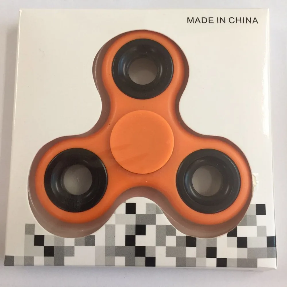 Multi Color Finger Fidget Spinner Plastic EDC Hand Triangle Gyro For Autism/ADHD Anxiety Stress Relief Focus Toys Gift |