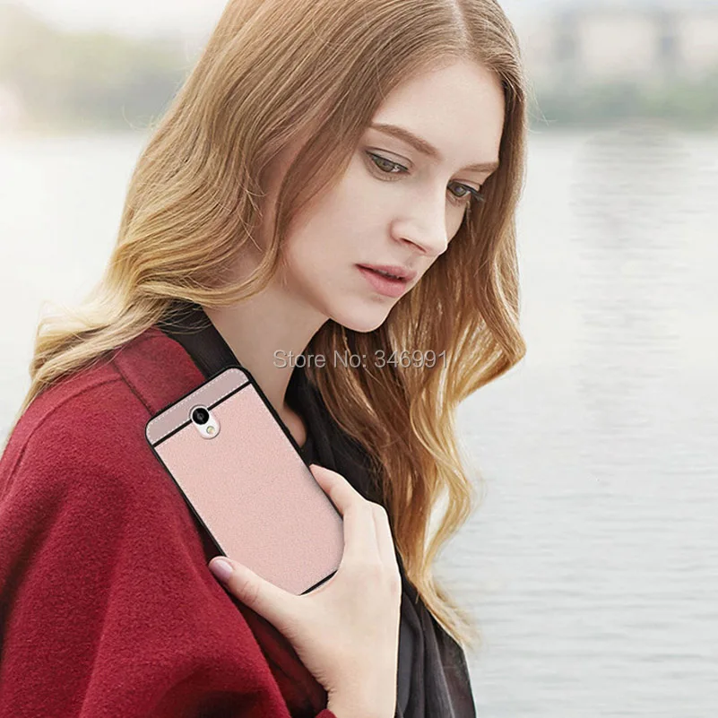 Чехол Smile для Meizu M6 Mini кожаный чехол 5 2 дюйма мягкий черный силиконовый