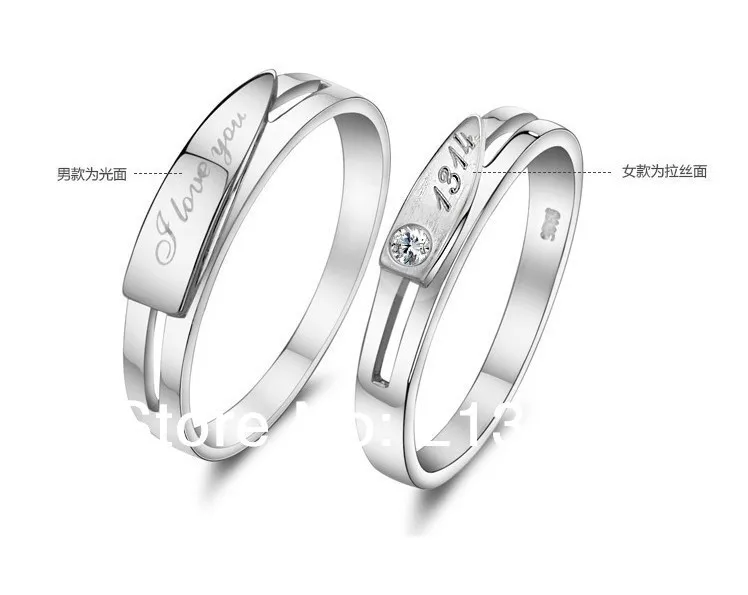 IWR0074-1 Wholesale &quotLove for WHole Lifer&quot 925 sterling silver quality ring fashion jewelry Free Shipping Factory Price | Украшения