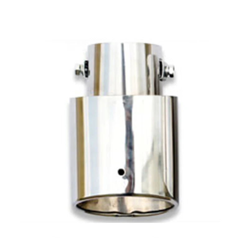 Автомобильный-Стайлинг задний глушитель выхлопной трубы хромированная отделка