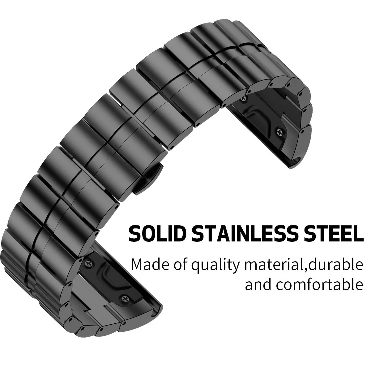 Easy fit high quality Stainless Steel strap Watchband for Garmin Fenix5X fenix 3 3HR smart watches | Электроника