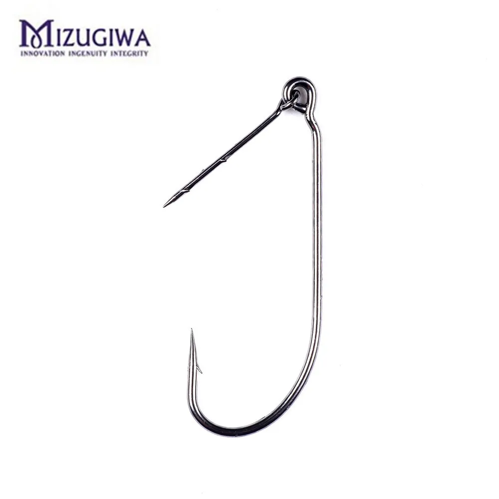 100 шт. Mizugiwa HK рыболовные мягкие пластиковые приманки держатель для крючки червя