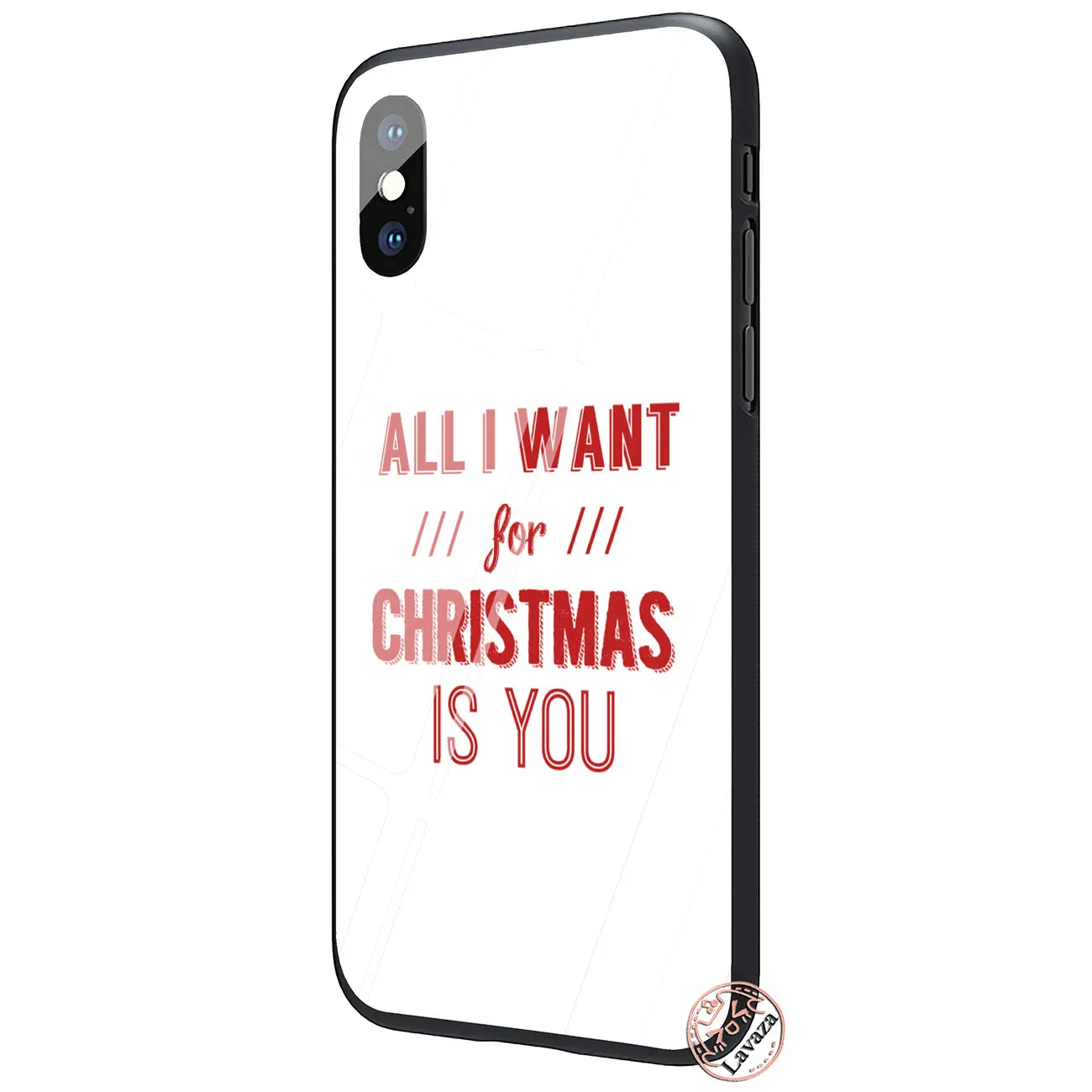 Lavaza Happy new year Merry Christmas закаленное стекло чехол для телефона Apple iPhone XR XS Max X 8 7 6 S Plus 5 5S SE чехлы - Цвет: TG6