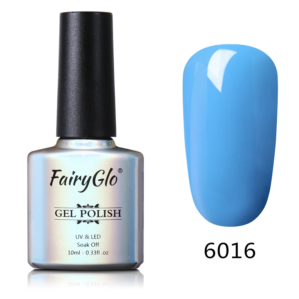 6016 FairyGlo 10 мл 3 в 1 гель для ногтей длинный последний УФ-гель для ногтей один шаг Гибридный гель лак не нужно базовое верхнее покрытие лаковый гель - Цвет: 6016