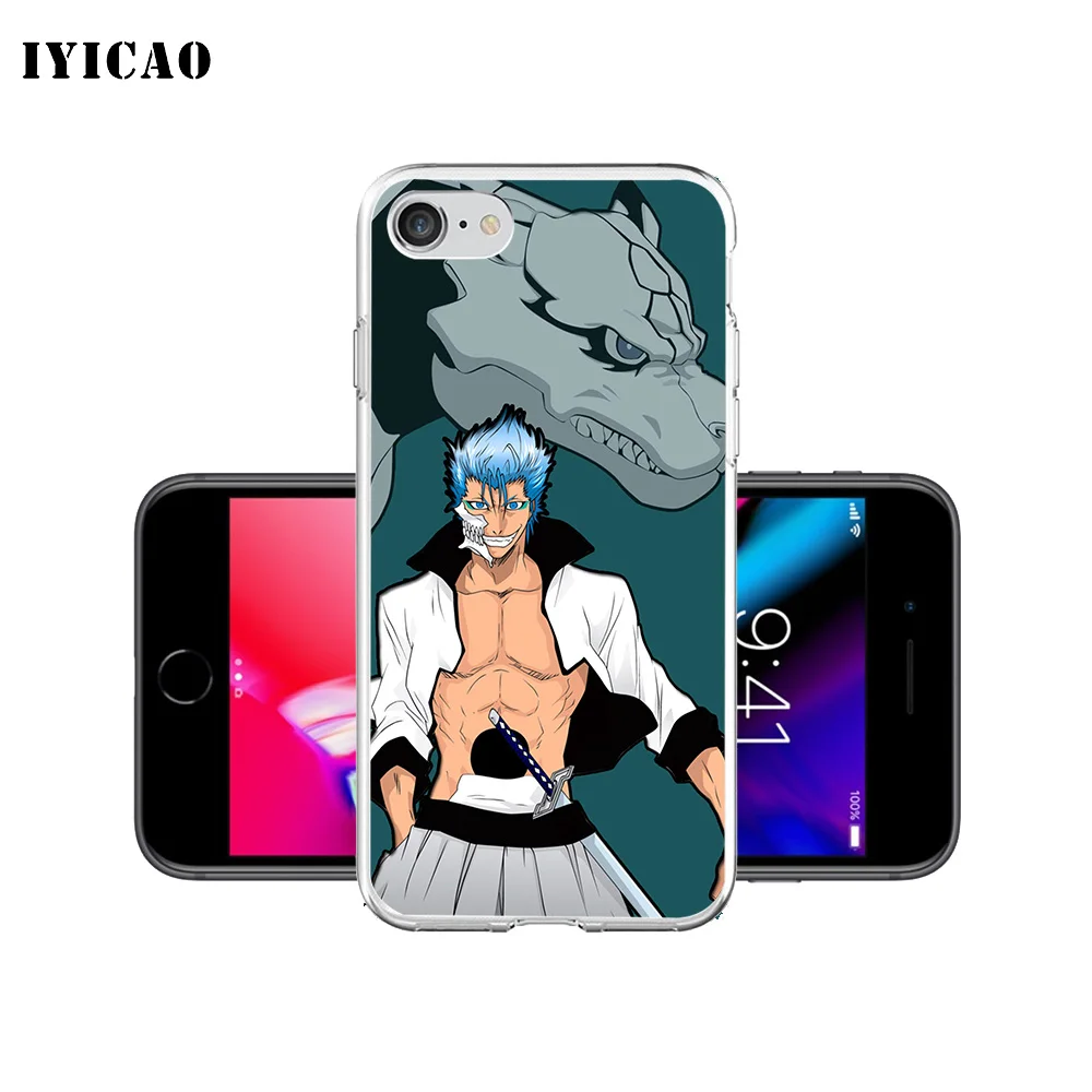 IYICAO Ichigo BLEACH Мягкий силиконовый чехол для телефона iPhone X XR XS MAX 6 6s 7 8 Plus 5 5S SE TPU