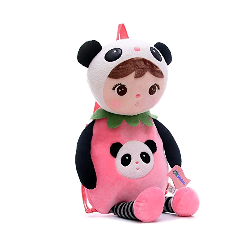 Детский мультяшный плюшевый рюкзак школьные сумки через плечо панда Снэк