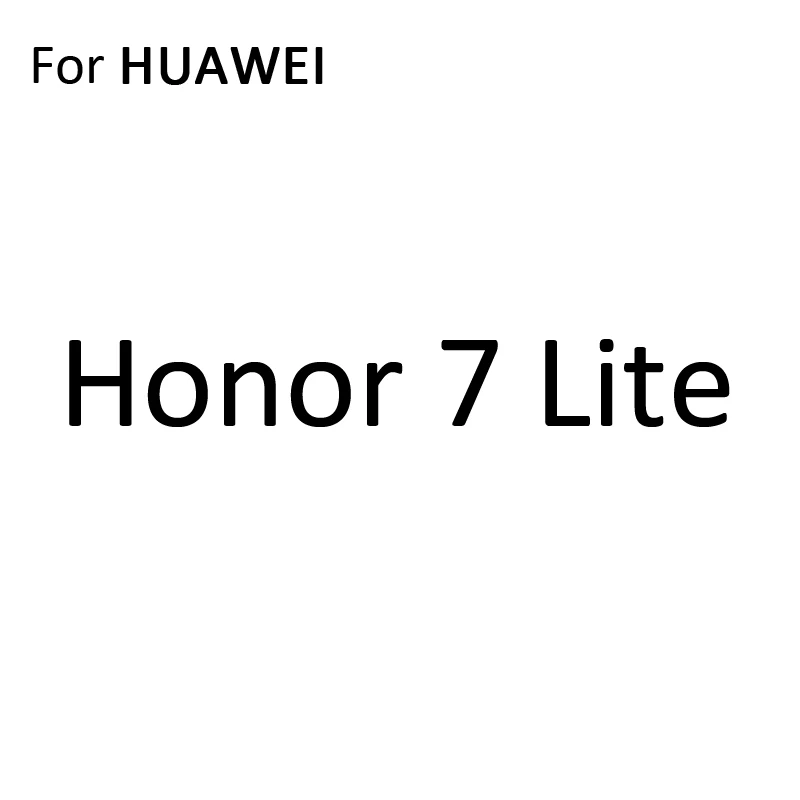 For Honor 7 Lite Прозрачный силиконовый чехол для телефона с полным покрытием для HuaWei Honor 9X V9 8A 8C 8X8 S фотоаппаратов моментальной печати 7S 7A 7X 7C 7 6A 6C 6X6 8 Pro Max играть 3 3e глобальной ТПУ чехол - Цвет: For Honor 7 Lite