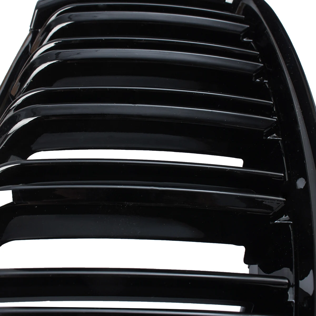 4 cor матовый блесек для губ Carbono M Cor Preta Line Dupla Slat решетка BMW E90 2 e91 Porta 2005 06 07 08|Передние