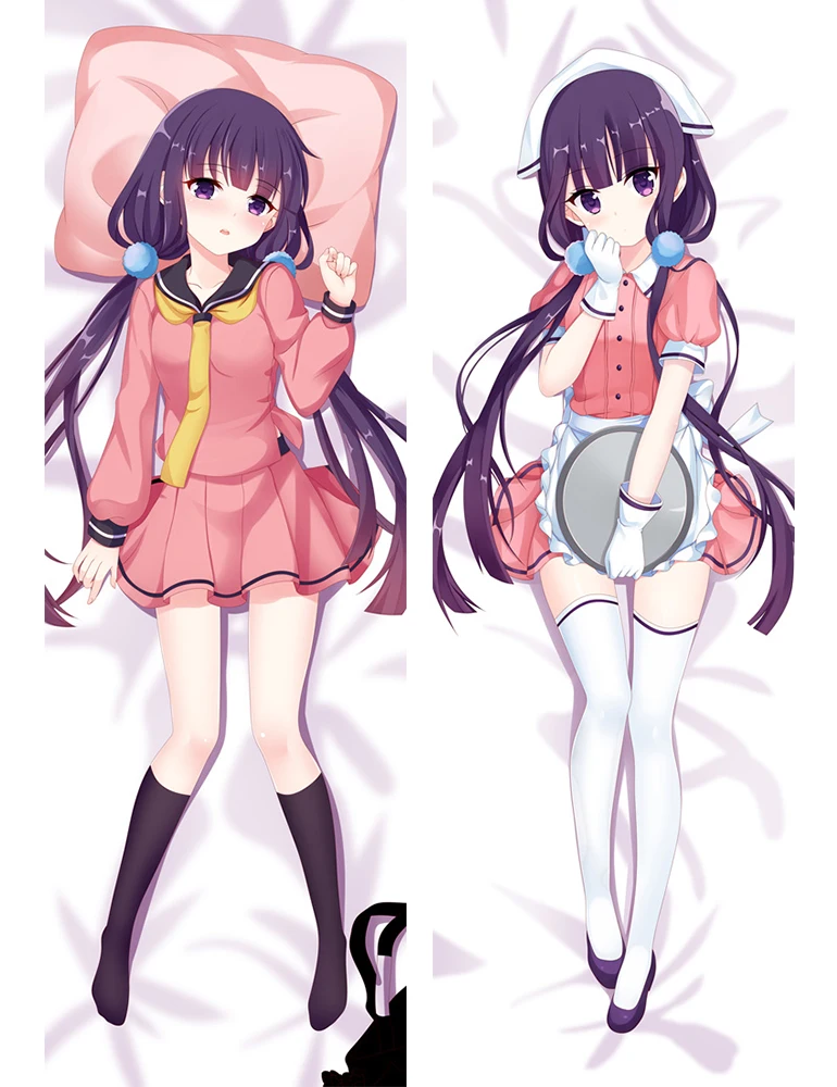 Наволочка с аниме смешанные персонажами сексуальная девушка Sakuranomiya Maika otaku Dakimakura