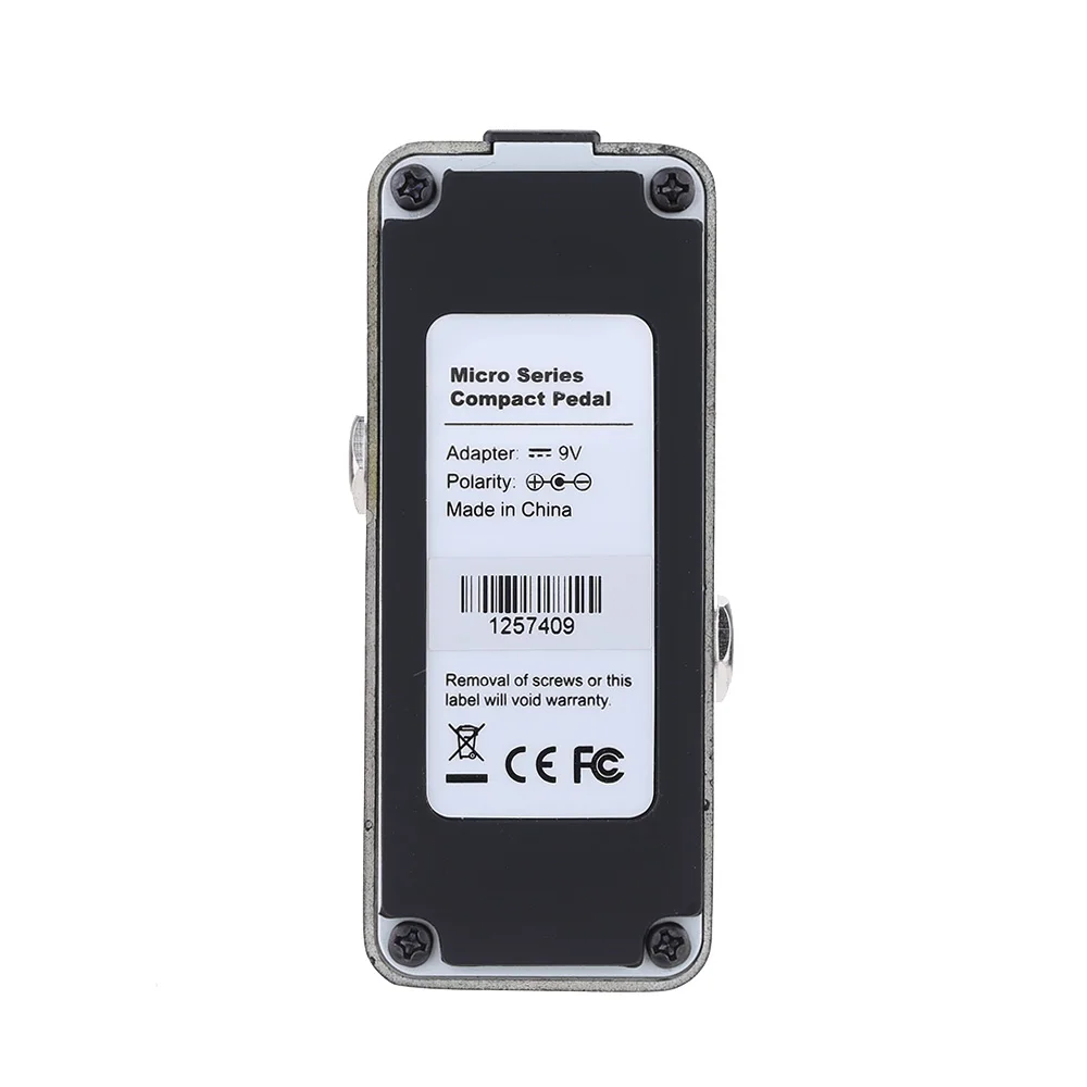 Mooer черный секрет микро мини Искажение педаль эффектов для электрогитары