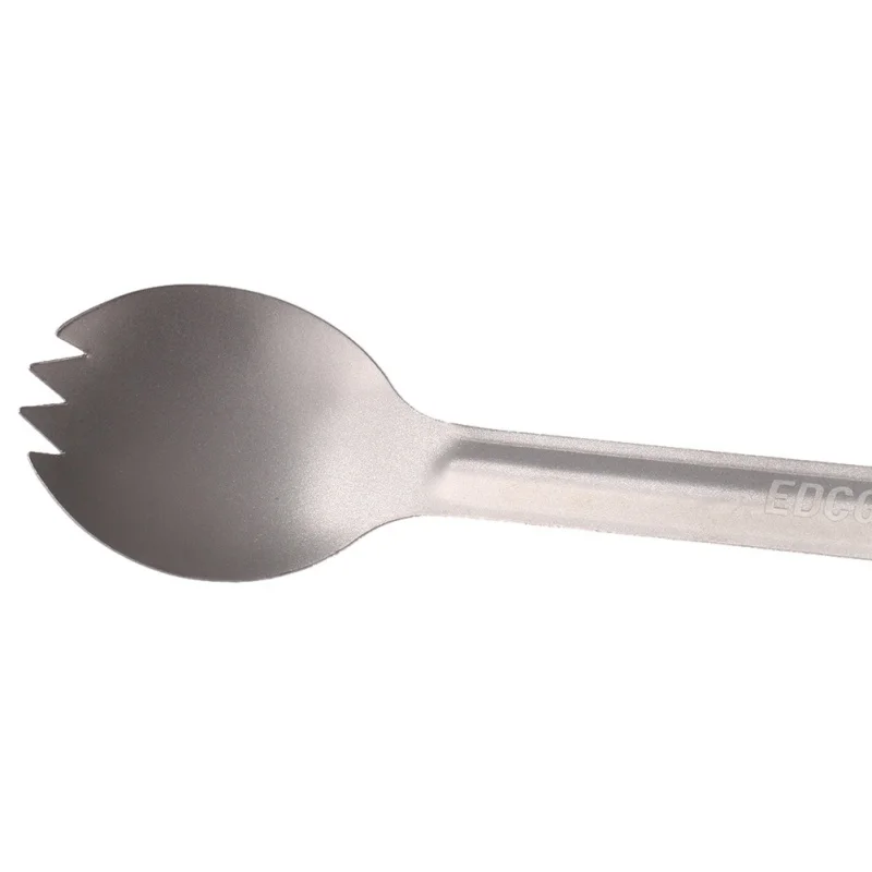 Outdoor Camping Titanium Spork Ultralight Spoon Long Handle Picnic Tableware | Спорт и развлечения