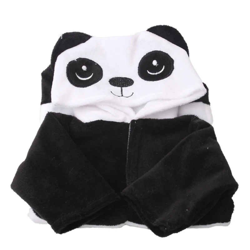 18 inch Girls doll clothes Cute panda suit American new born Baby toys fit 43 cm baby c738 | Игрушки и хобби