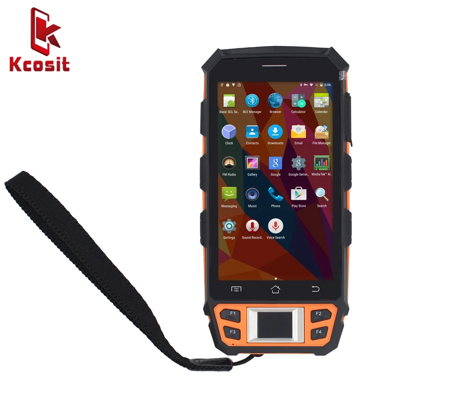 Китай портативный терминал Kcosit C5 КПК считыватель отпечатков пальцев UHF HF LF RFID 1D 2D