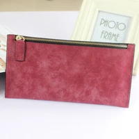 New womens long wallets female fashion leather zipper clutch wallet Coin Purses Mobile Phone Bags Lady Card Holders