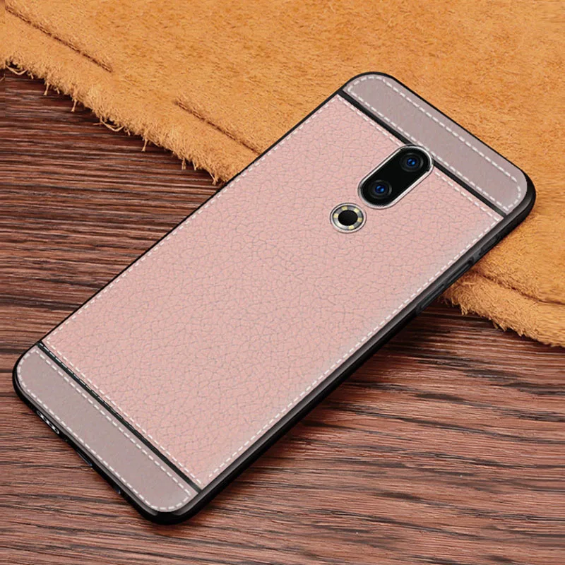 личи зерна узор копия кожаное кожа силиконовый чехол на meizu 16 M882Q чехлы